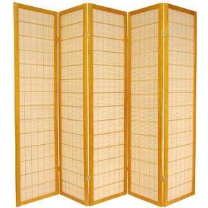  6 ft. Tall Kimura Shoji Screen  Honey   5_Panel