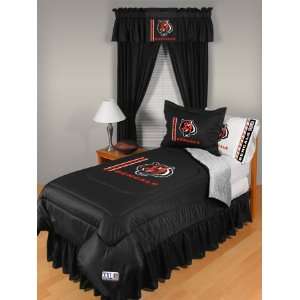 Cincinnati Bengals Locker Room Comforter   Twin Bed  