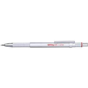  Rotring 600 Lead Holder Drop System   2 mm   Silver Body 