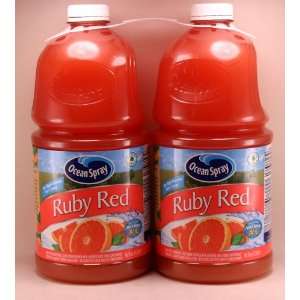 Ocean Spray Ruby Red grapefruit juice (2 pack   96oz each bottle 