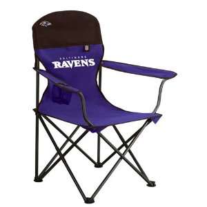  Baltimore Ravens Chair   Deluxe Folding Arm Sports 
