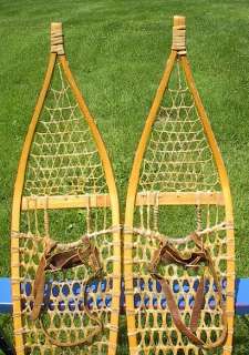 VNTAGE OJIBWA Indian Snowshoes 59x11 GREAT  