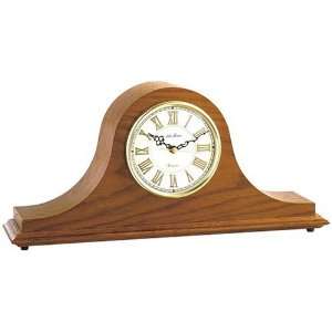 Seth Thomas Charlotte Classic Oak Tambour Mantel Clock  