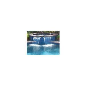  Jandy 1204003 Sheer Descent Waterfall with Back Feed 4Ft 