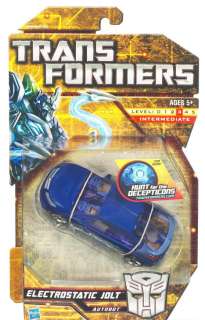 TRANSFORMERS Hunt for Decepticons Deluxe Electrostatic Jolt ACTION 