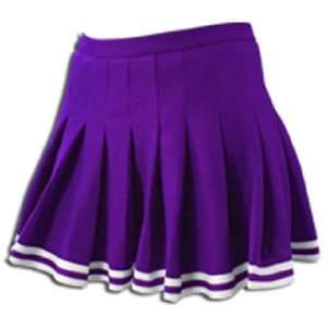   Cheerleaders Pleated Uniform Skirts PURPLE AXL