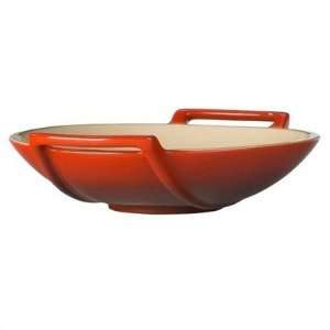  1 Quart Wok Dish in Cherry