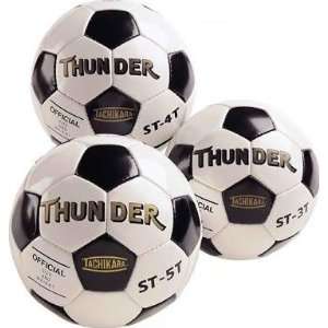   THUNDER Performance Soccer Ball   Sizes 3 4 5