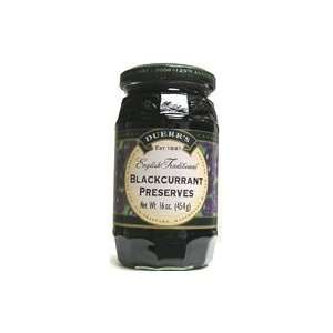 Duerrs Blackcurrant Preserves 16oz Grocery & Gourmet Food