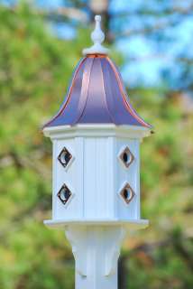 FANCY HOME PRODUCTS BIRDHOUSE BRIGHT COPPER BELL ROOF  
