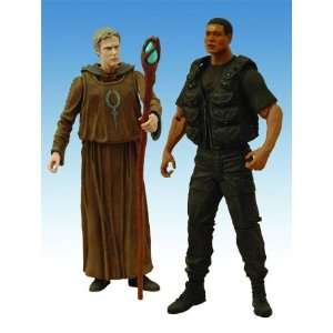  Stargate Sg1 Season 10 Daniel & Tealc Figure 2 Pack Toys 