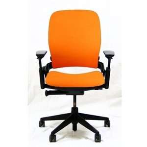  Steelcase V2 Leap Chair, Fully Adjustable Model Orange 