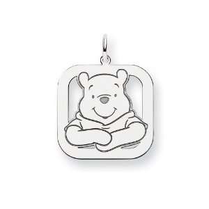  Sterling Silver Disney Winnie the Pooh Charm Jewelry