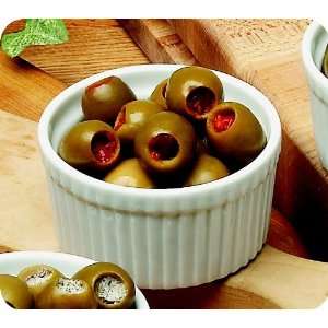 Hand Stuffed Olives stuffed with Roasted Red Pepper   1 x 5.5 Lb Tub