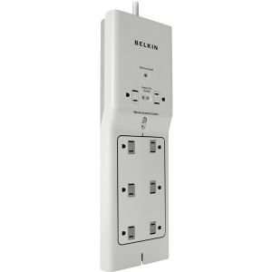    8 Outlet Conserve Energy Saving Surge Protector W Electronics