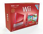 NEW Red Nintendo Wii 25th Anniversary with New Super Ma