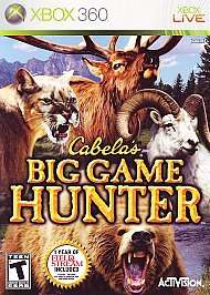 Cabelas Big Game Hunter Xbox 360, 2007  
