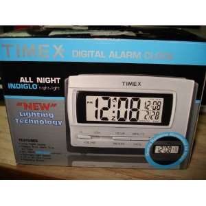  Timex All night Indiglo Light Technology Alarm Clock 