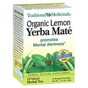  Tea Organic Lemon Yerba Maté 16 Bags Health & Personal 