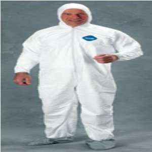 com 1414XL COVERALL W/HOOD/BOOTS XL @25 TYVEK ® COVERALL 