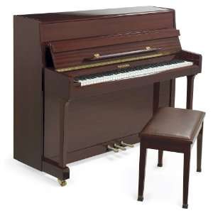   Acoustic Console Upright Piano,Mahogany Brown Musical Instruments