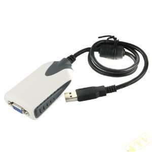  USB 2.0 to VGA External Multiple Display Monitor or Video Card 