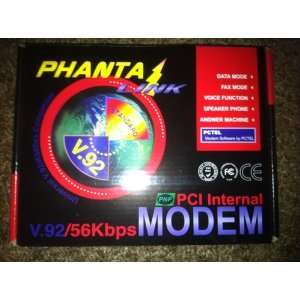  Phanta Link PCI Internal V.92/56Kbps Modem Electronics