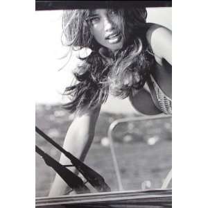   Adriana Lima ON TOP OF CAR Big Victorias Secret Poster