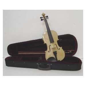   Violin with Carrying Case + Bow + Accessories   Golden Color Toys