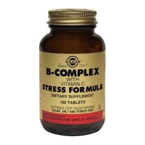  B Complex with Vitamin C Stress Formula 250 Tablets 