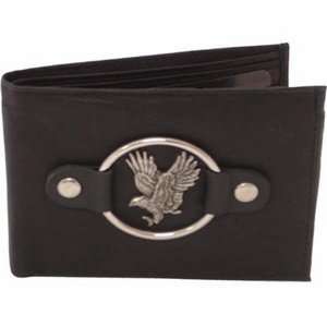  Wallets Black Leather w/ Eagle Emblem  1146 4 Everything 