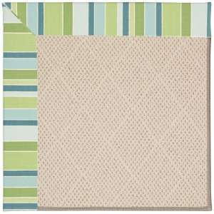  Capel Zoe White Wicker 430 Bay Breeze 18 x 18 Area Rug 