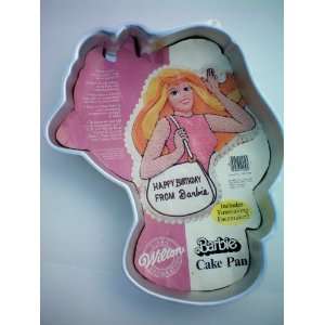  Wilton RETIRED Barbie Cake Pan    as shown with 