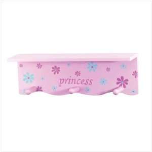  Princess Wall Shelf with Hooks