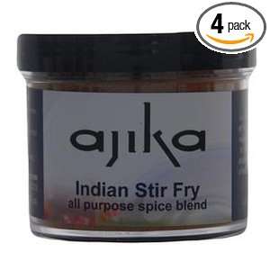 Ajika Indian Stir Fry, All Purpose Indian Blend, 3 Ounce (Pack of 4)
